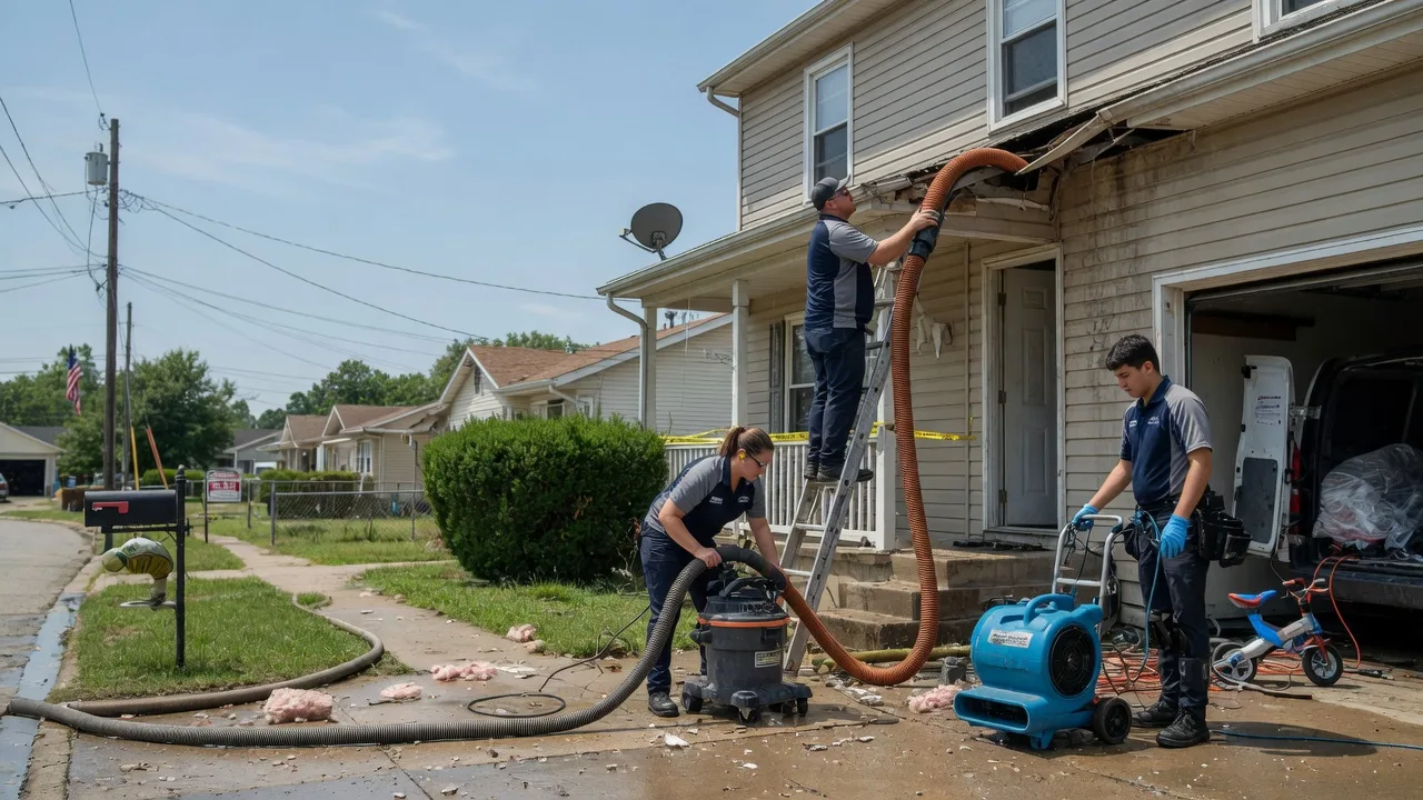 Water Damage Restoration in Emington, IL near me